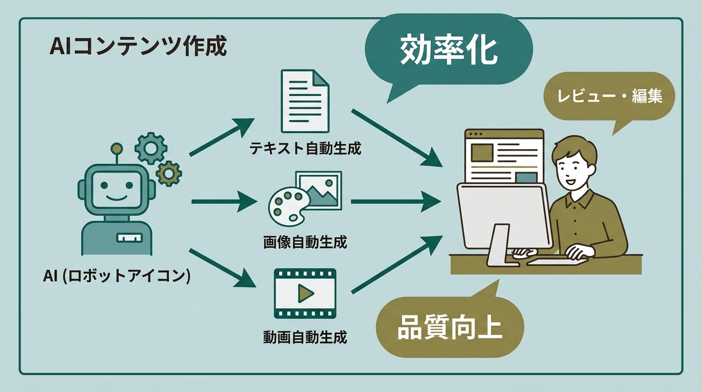 AIと変える私たちの未来【コンテンツ制作編】