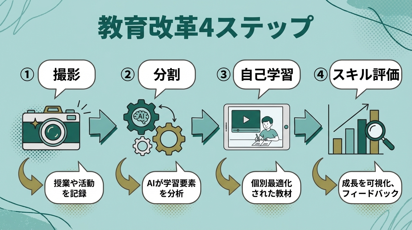 教育改革4ステップ