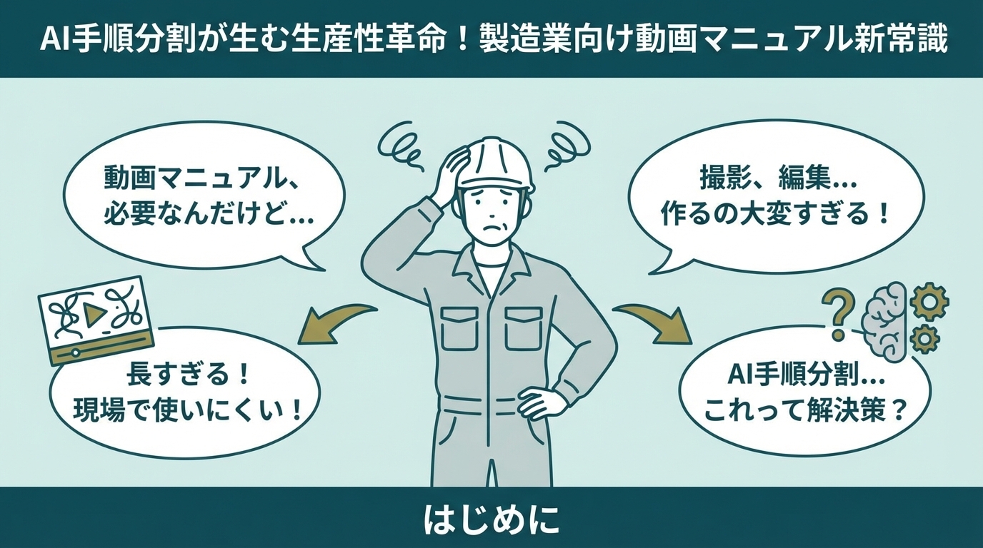 AI手順分割が生む生産性革命！